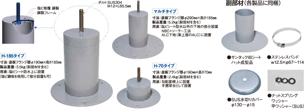 ソーラー基礎 ラインナップ